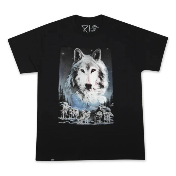 Sour - Wolf Tee - Black