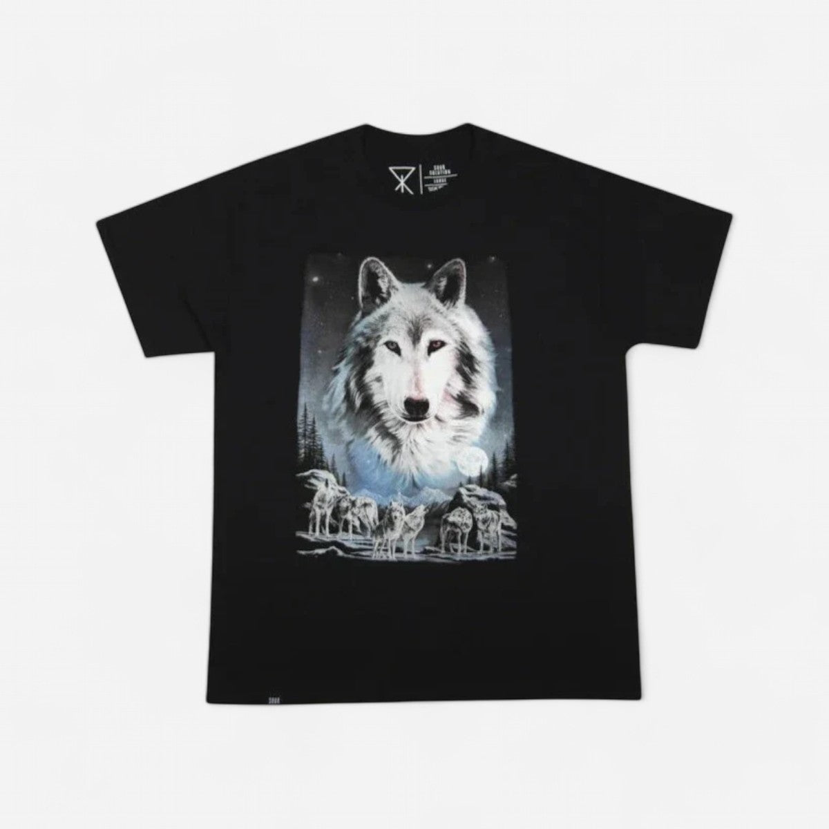 Sour - Wolf Tee - Black