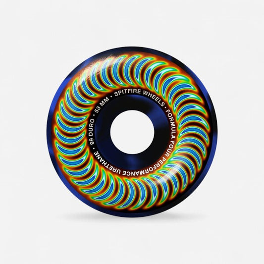 Spitfire - Formula Four Radioactive Classics Black/Blue Wheels - 53mm 99du