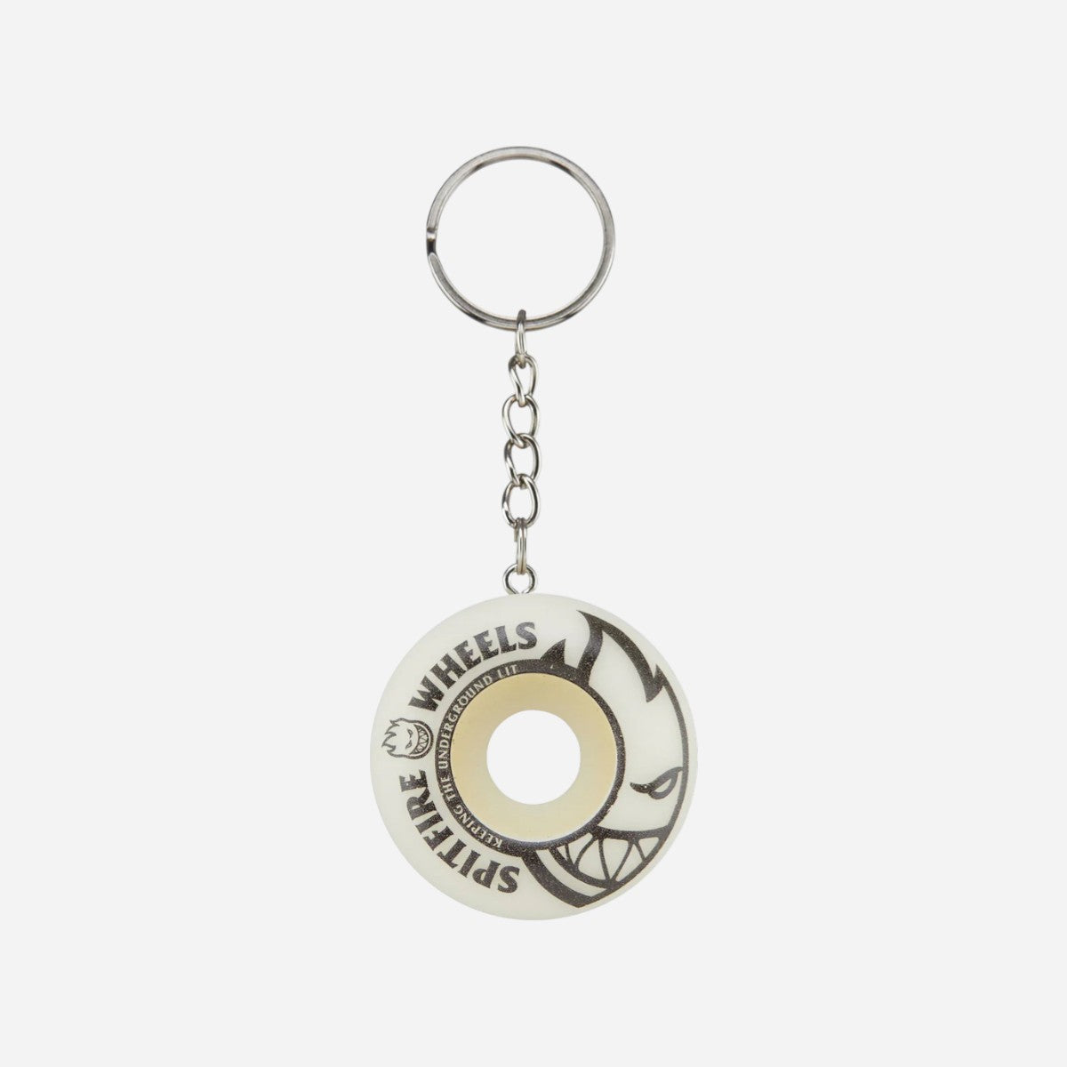 Spitfire - Big Head Natural Key Chain Wheel