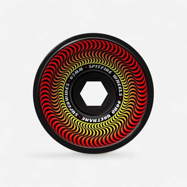 Spitfire - Superwides Skateboard Wheels - 62mm 80du