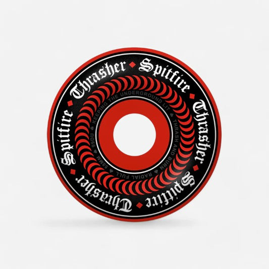 Spitfire - Formula Four Thrasher Oath Radial Full Red Wheels - 58mm 99du