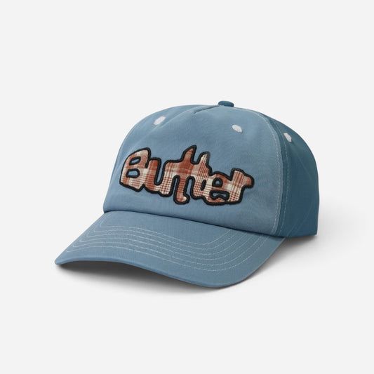 Butter Goods - Stretch 5 Panel Cap - Washed Slate