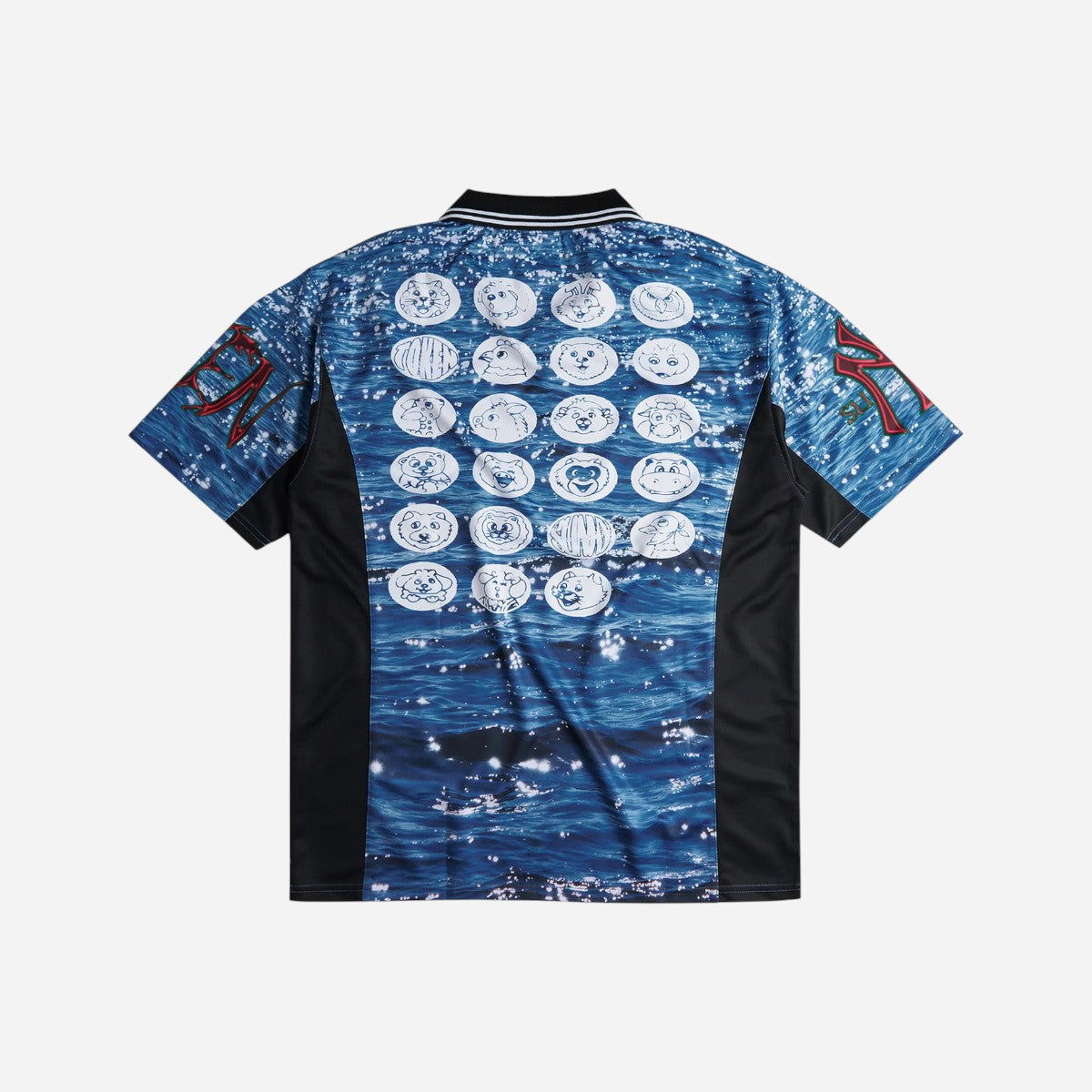 トップス TOKEN xox SLINKY SPARKLE TEAM JERSEY Token x Slinky - Sparkle Team Jersey - Multi – High Rollers Skate