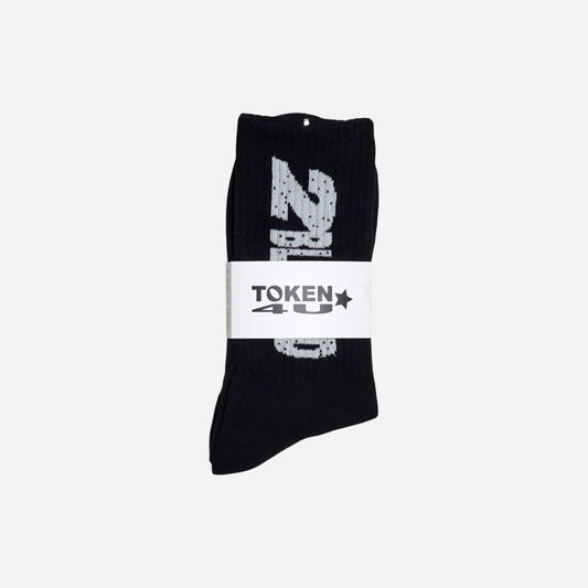 Token - 2 Blessed Socks - Black