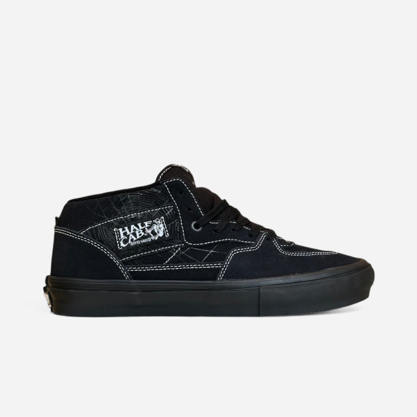 Vans - Half Cab Skate Shoes - Black/Web/White