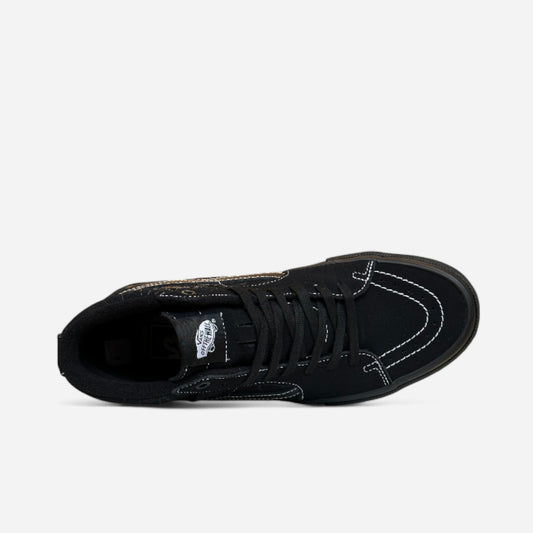 Vans - Sk8 Hi Skate Shoes - Black/Web/White