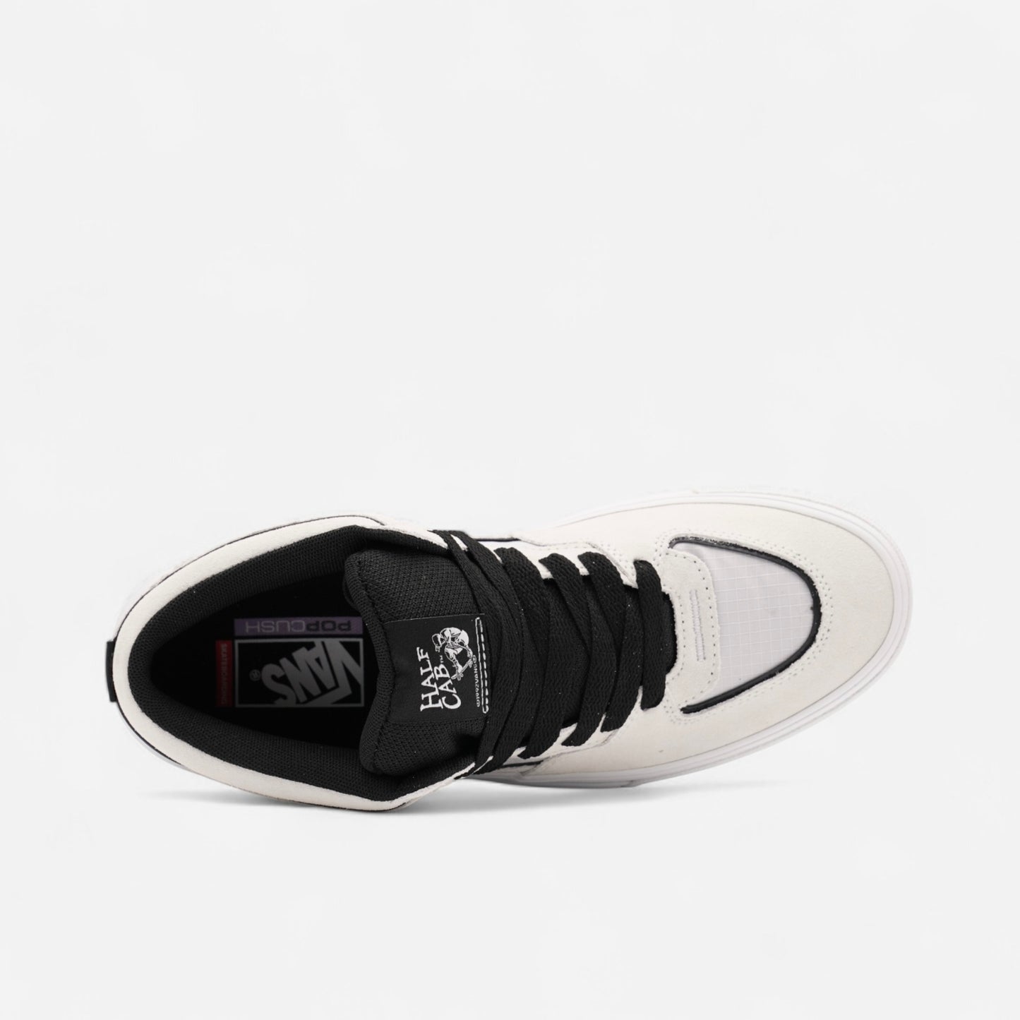 Vans - Half Cab Wafflecup Shoes - White/Black