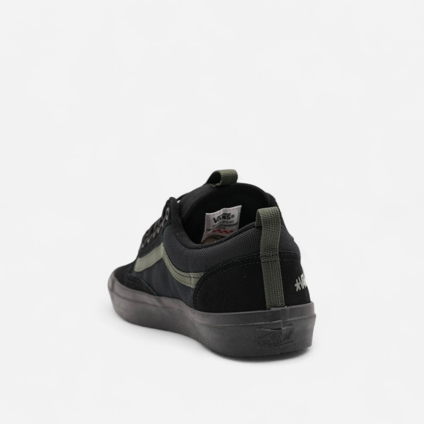 Vans - Old Skool 36+ by Atiba Shoes - Black/Dark Green