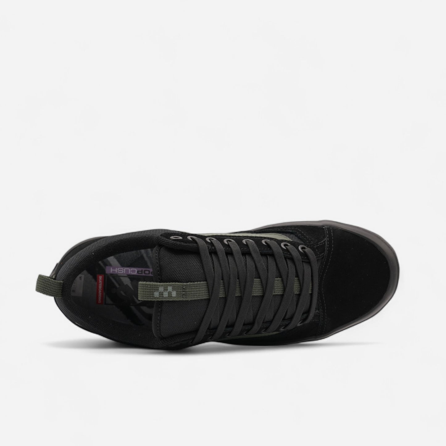 Vans - Old Skool 36+ by Atiba Shoes - Black/Dark Green