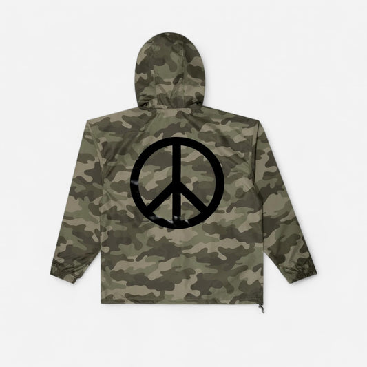 Violet - Peace Jacket - Green Camo