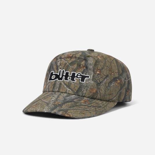 Butter Goods - Warped 5 Panel Cap - Forest Camo