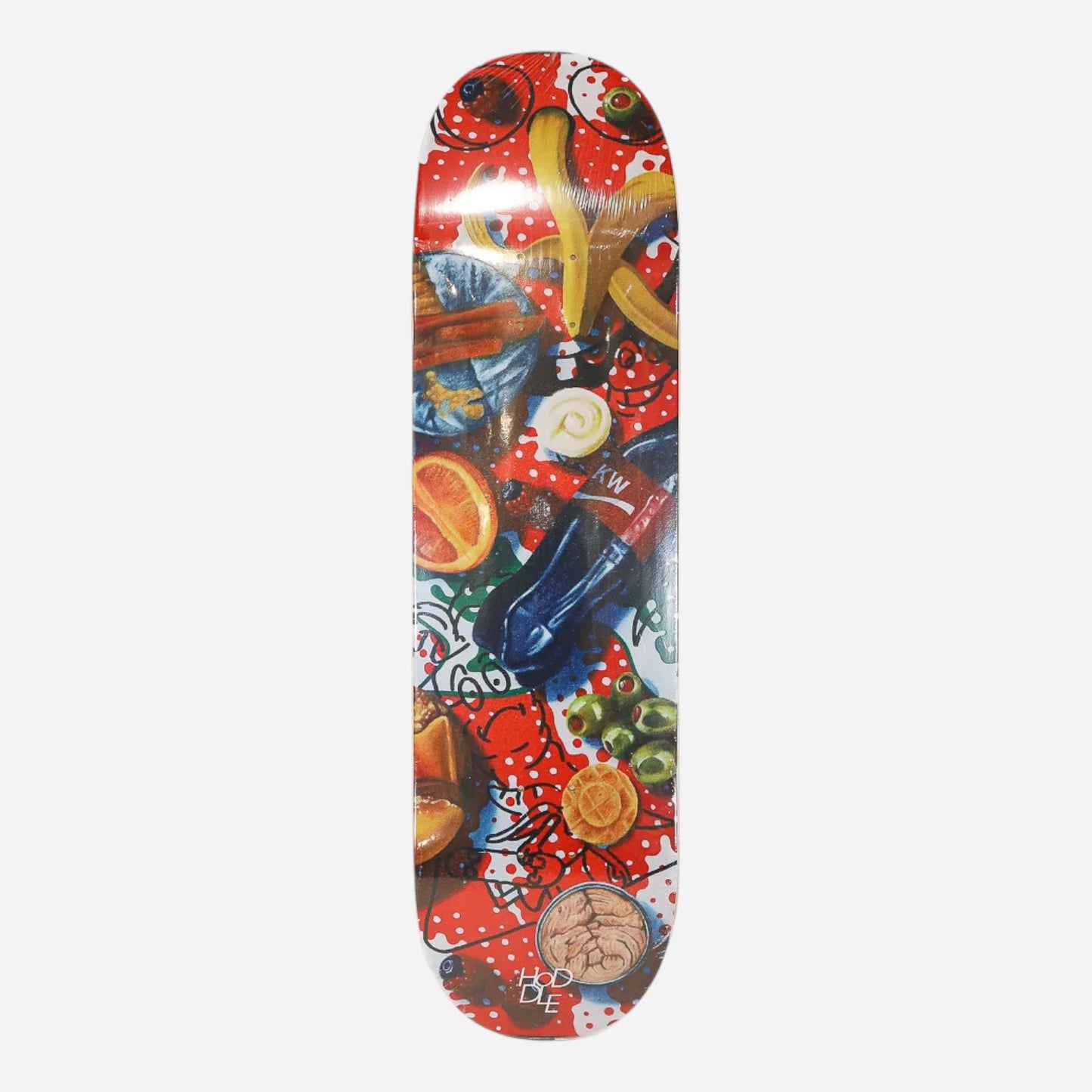 Hoddle - Snack Report Orange Deck - 8.25"