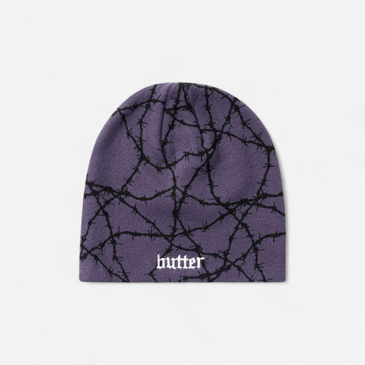 Butter Goods - Wired Skully Beanie - Purple