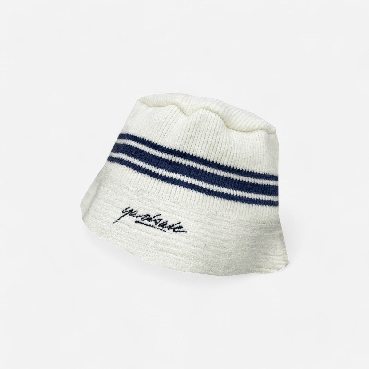 Yardsale - Chenille Bucket Hat - White