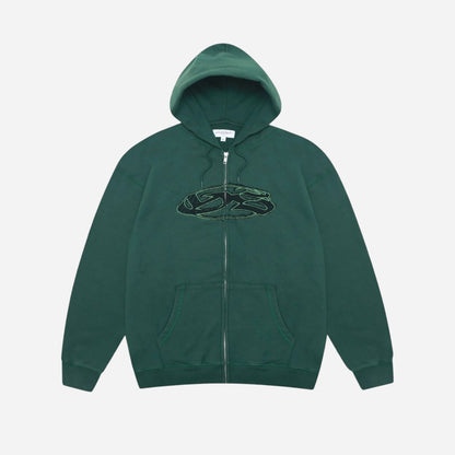 Yardsale - Seance Zip Hoodie - Green