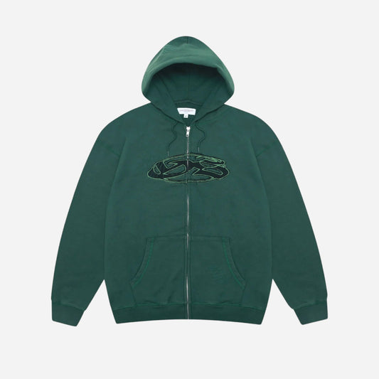 Yardsale - Seance Zip Hoodie - Green