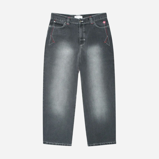 Yardsale - Culture Slub Denim Jeans - Washed Black
