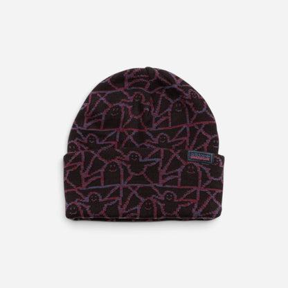 ADIDAS - Gonz Beanie - Black/Muted Purple/Shadow Red