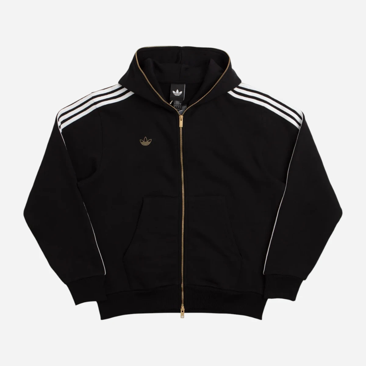 ADIDAS - Tyshawn Track Jacket Hoodie - Black/White