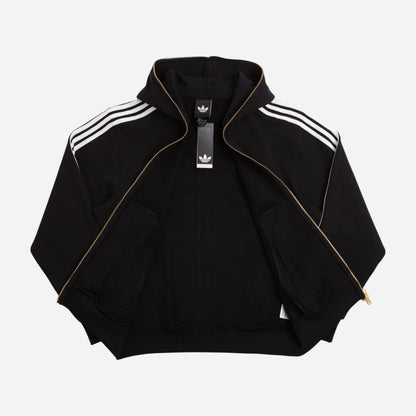ADIDAS - Tyshawn Track Jacket Hoodie - Black/White