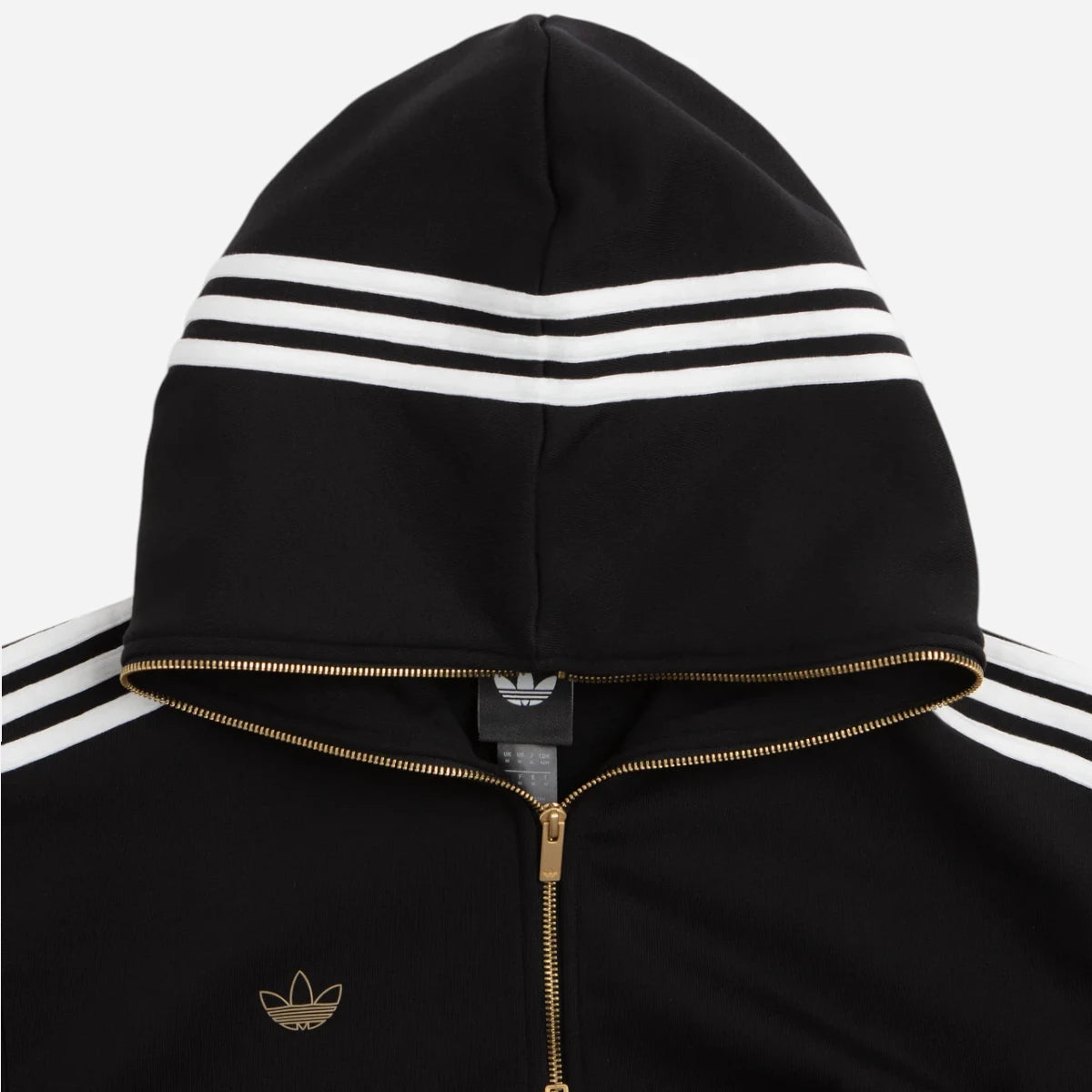 ADIDAS - Tyshawn Track Jacket Hoodie - Black/White
