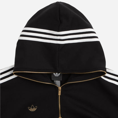 ADIDAS - Tyshawn Track Jacket Hoodie - Black/White