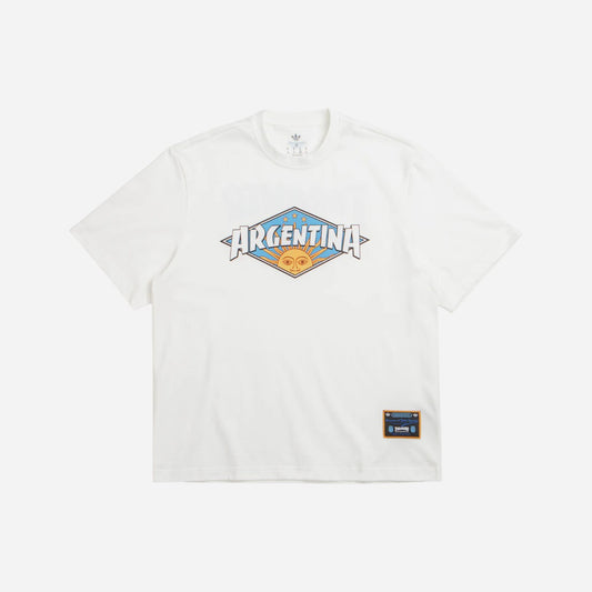 ADIDAS x Thrasher - Argentina Tee - White
