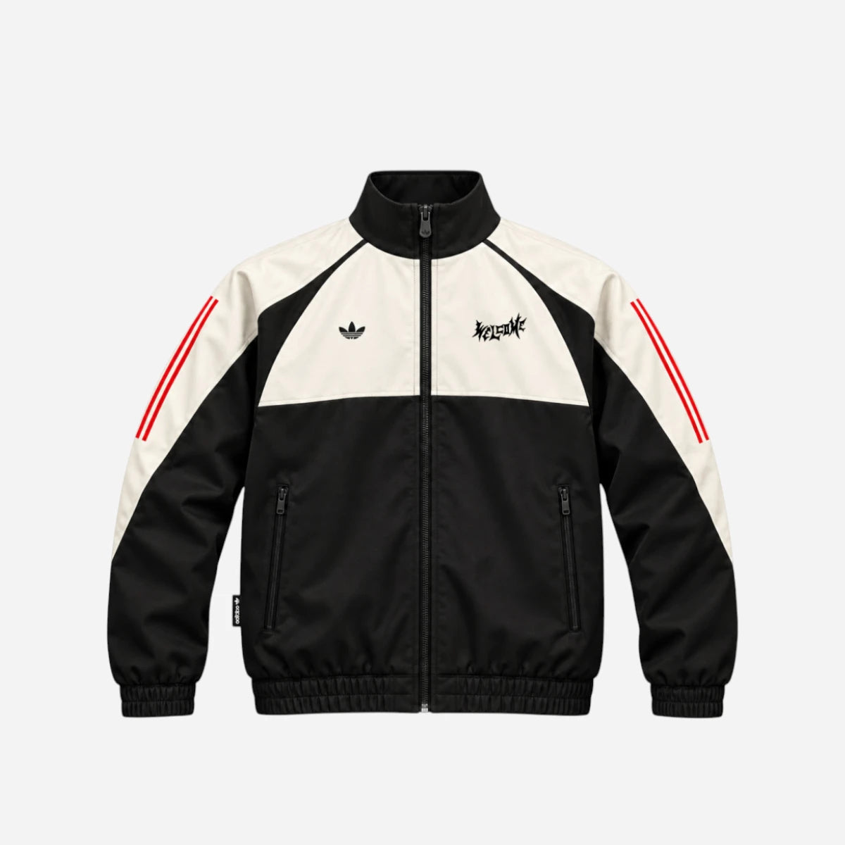 ADIDAS x Welcome - Welcome Gatsele Jacket - Black/Off White
