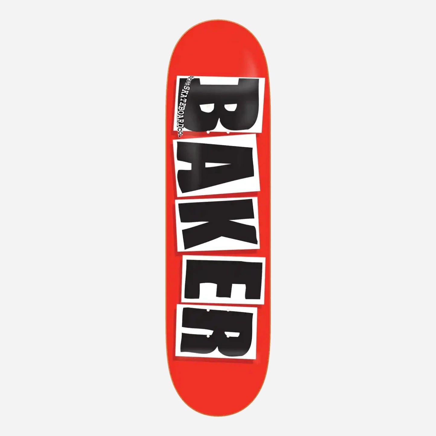 Baker - Brand Logo Black Red Deck - 8.475"