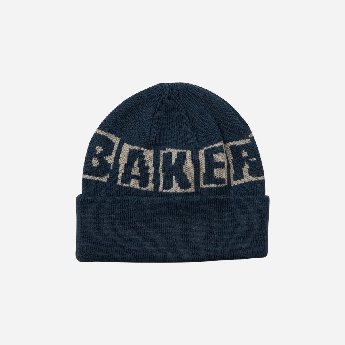 Baker - Brand Logo Beanie - Navy