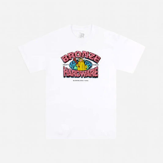 Bronze 56k - Troglodyte Tee - White