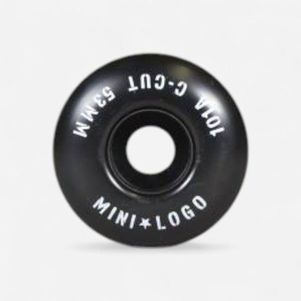 Mini-Logo - C-Cut Wheels - 53mm 101a Black