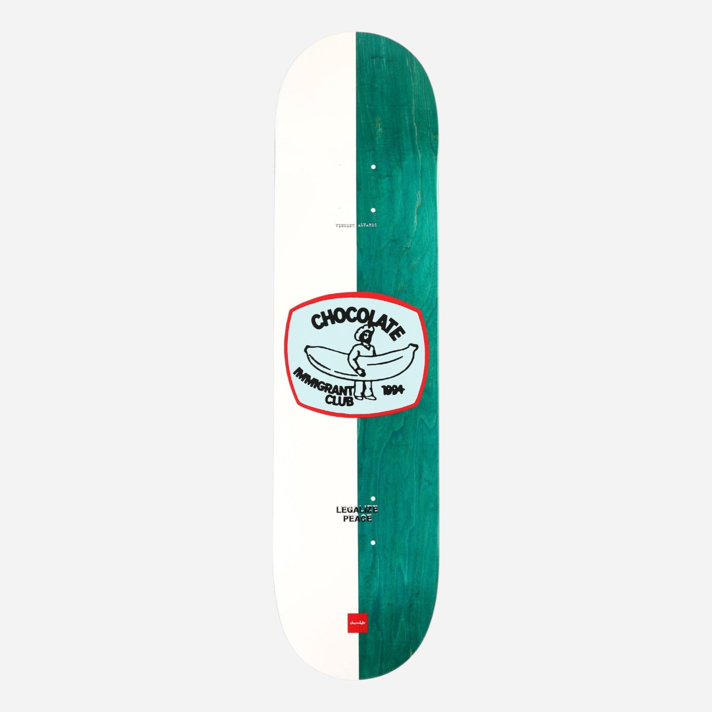 Chocolate - Vincent Alvarez Immigrant Club Deck - 8.125"