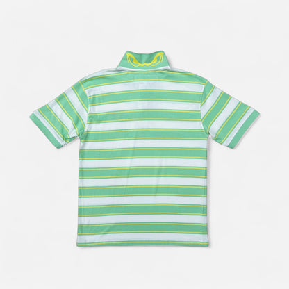 Always - Educated Stripe Polo - Mint Green