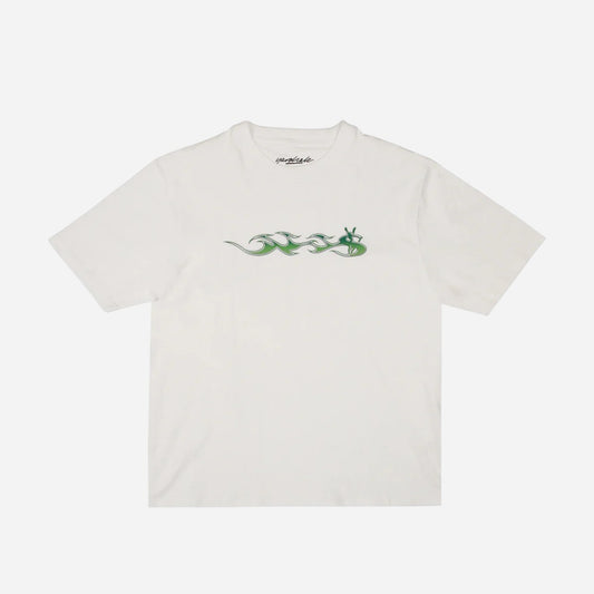 Yardsale - Phantasy Flame Tee - White