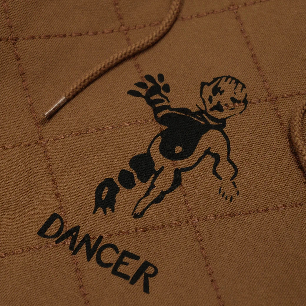 Dancer - OG Diamond Stitch Hoodie - Brown