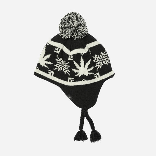 HUF - Arctic Plantlife Braided Beanie - Black
