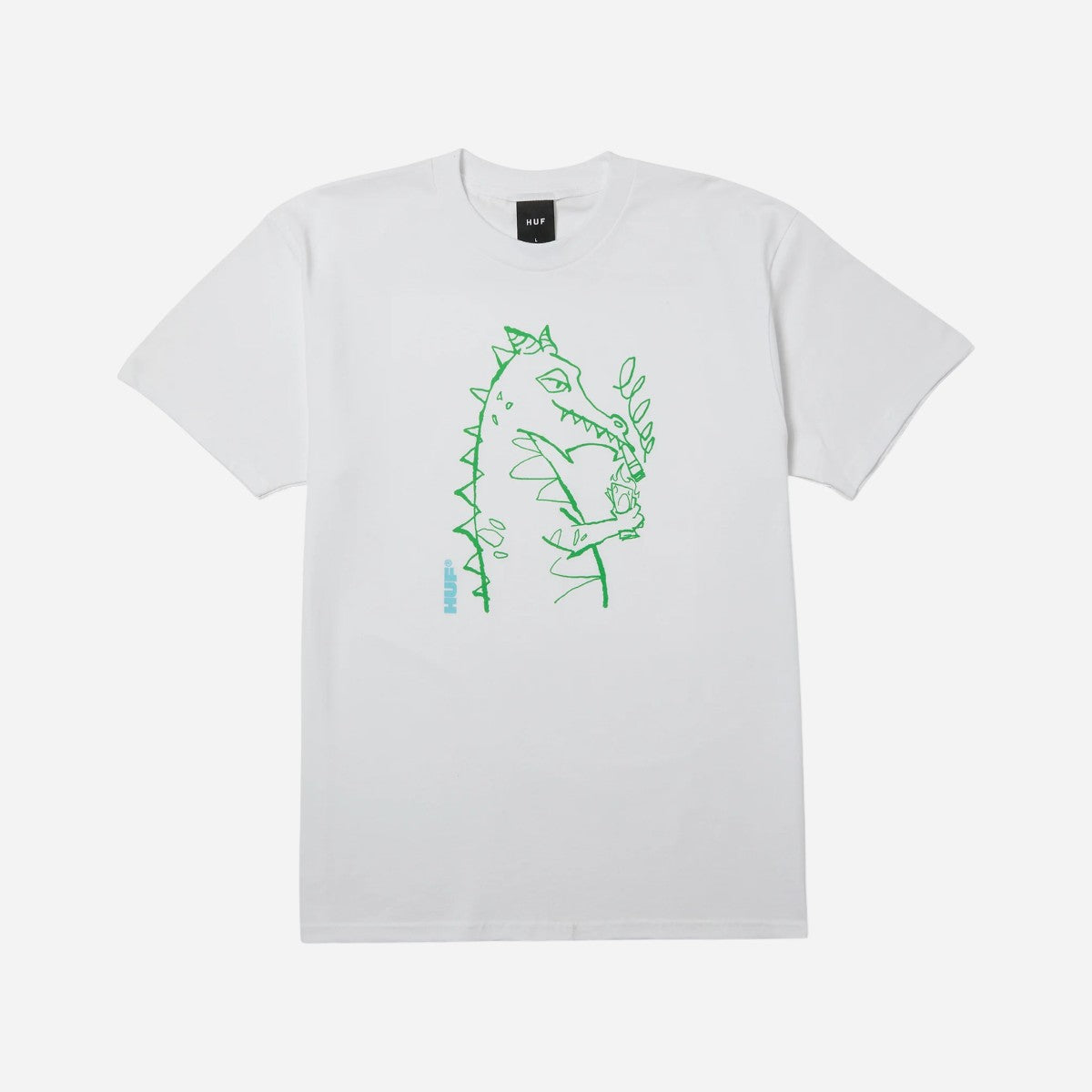 HUF - Cash Dragon SS Tee - White