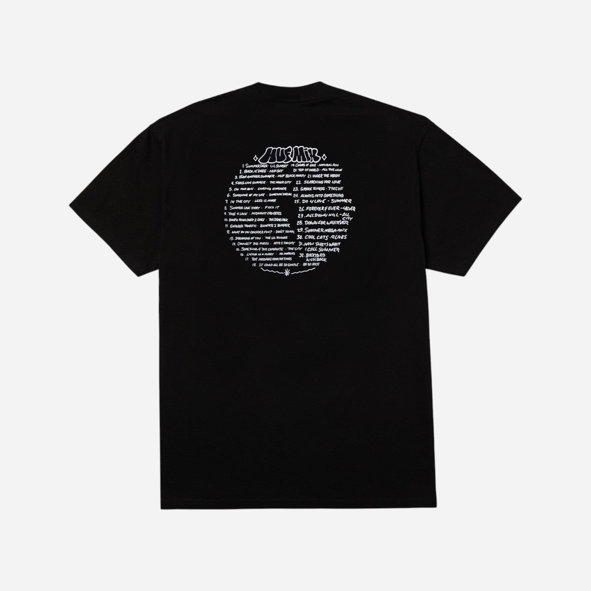 HUF -  Playlist Tee - Black