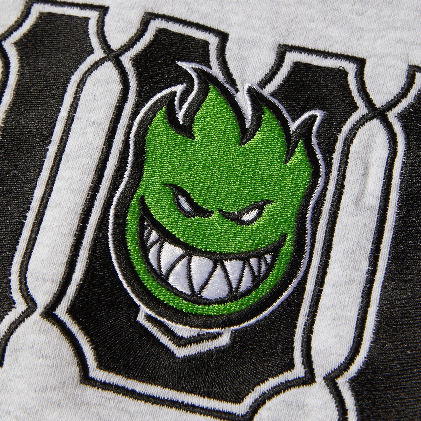 HUF x Spitfire - Union Crewneck - Heather Grey