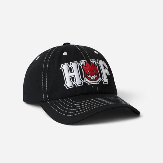 HUF x Spitfire - Union Snapback Cap - Black