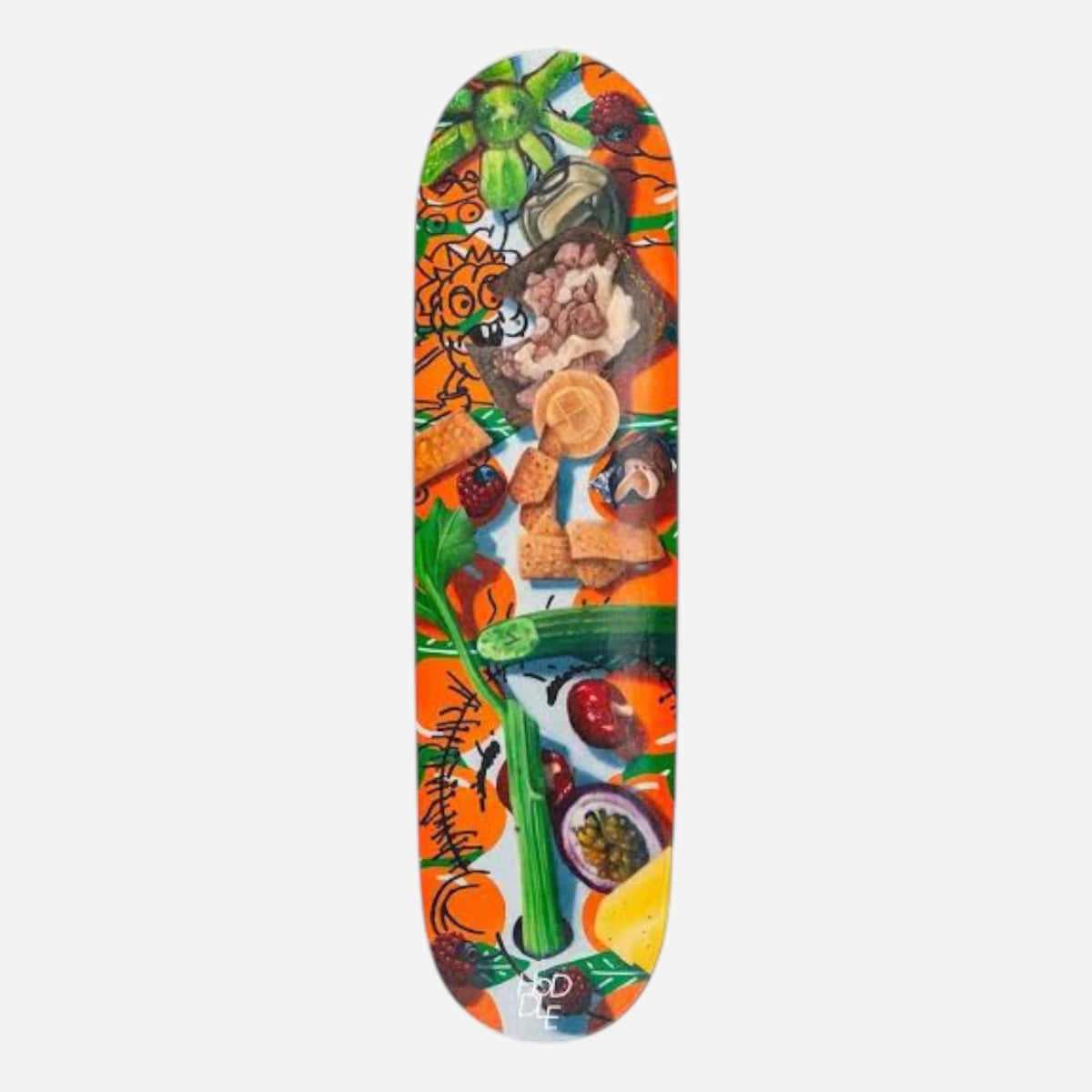 Hoddle - Snack Report Orange Deck - 8.25"