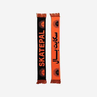 SkatePal - Sun Scarf - Black/Orange