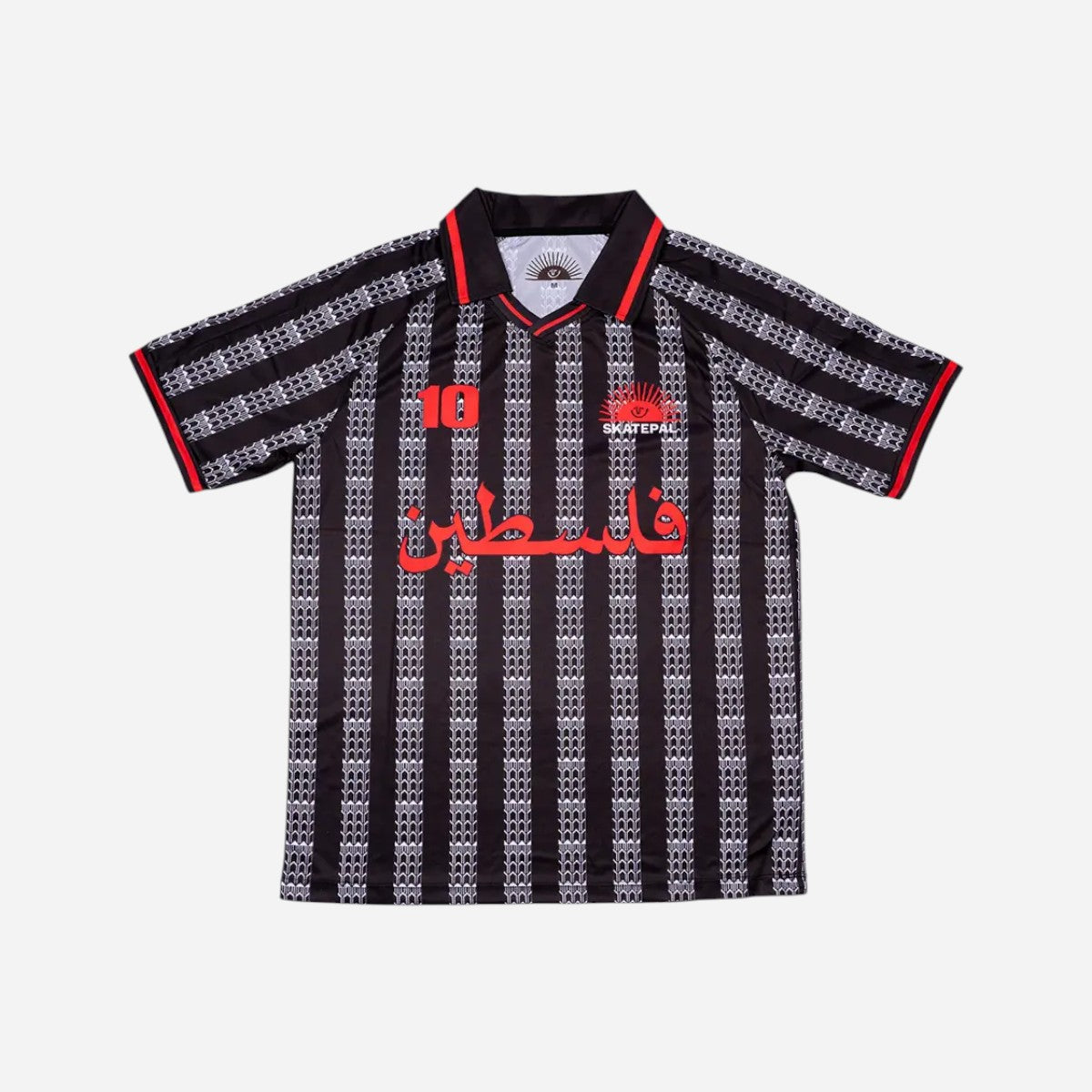 SkatePal - 10 Year Anniversary Jersey - Black/Red