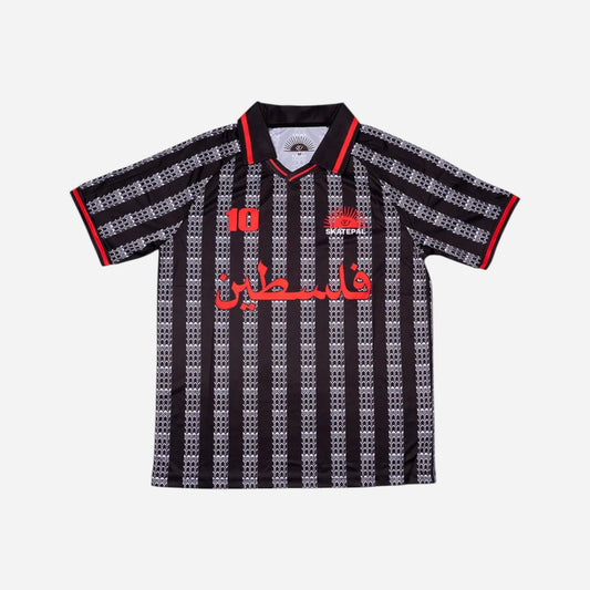 SkatePal - 10 Year Anniversary Jersey - Black/Red