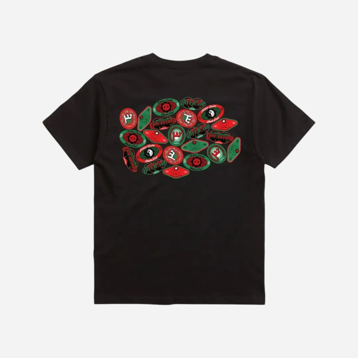 SkatePal - FC Sticker Tee - Black