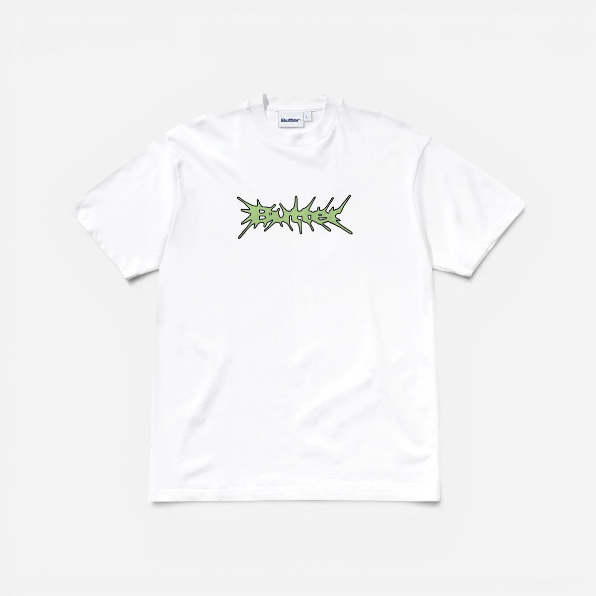 Butter Goods - Nail Logo Tee - White