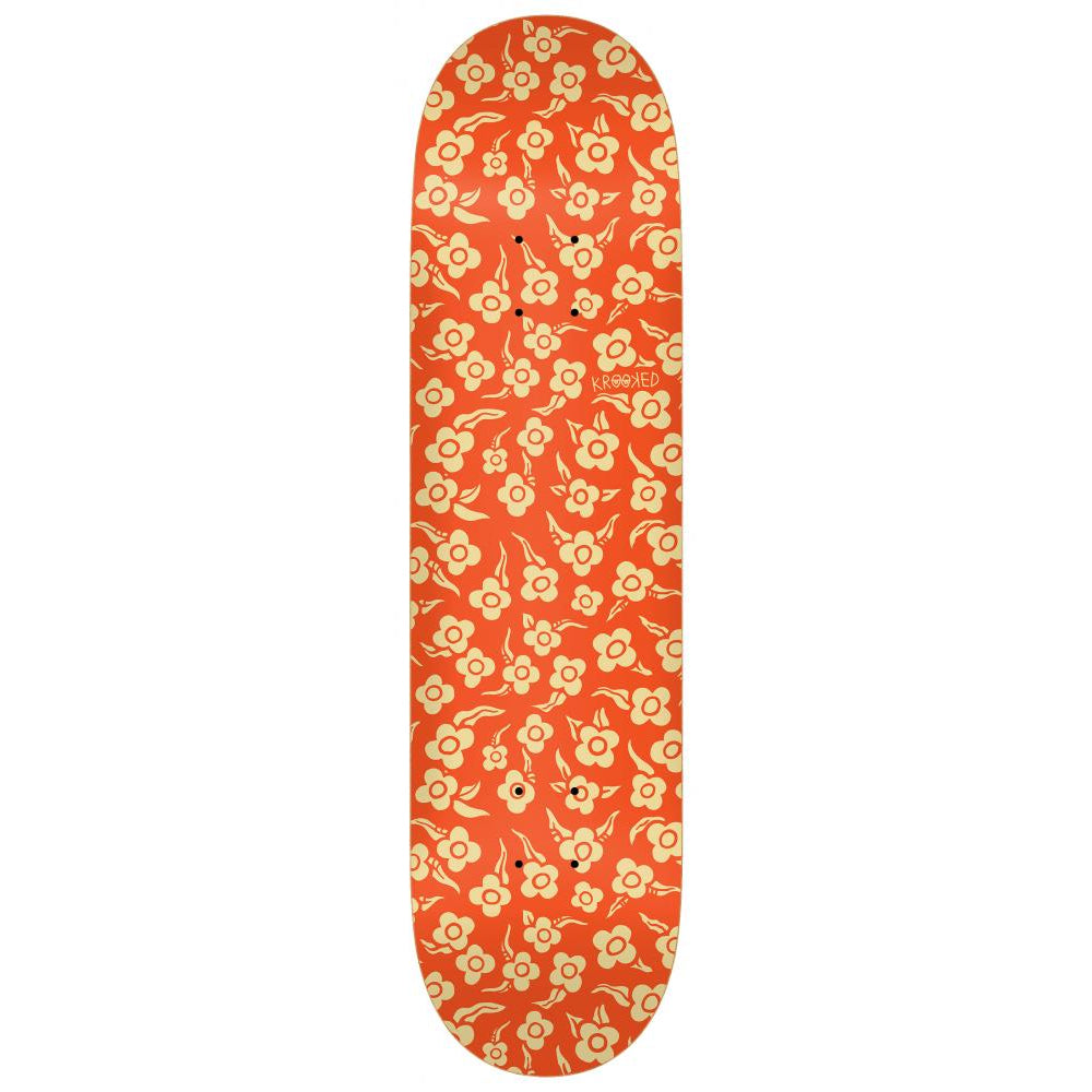 Krooked - Flowers PP Orange Deck - 8.06"