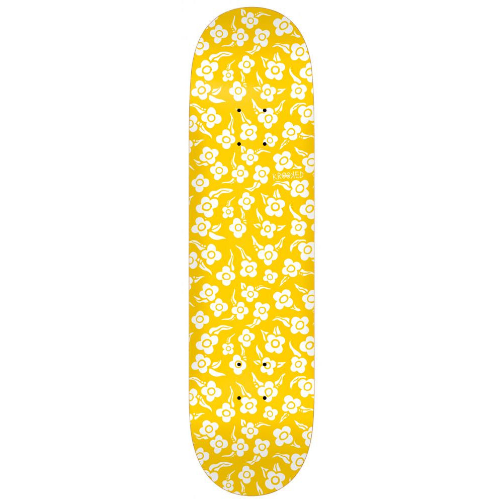 Krooked - Flowers PP Yellow Deck - 8.5"